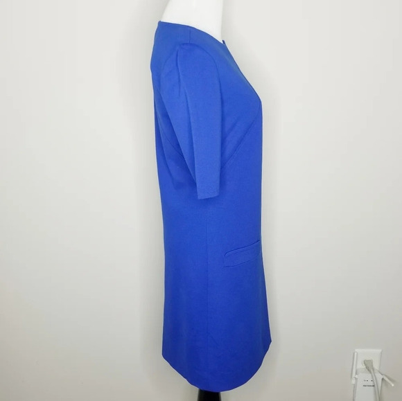 Cynthia Steffe Nadya Blue Shift Dress 2 - Picture 3 of 7